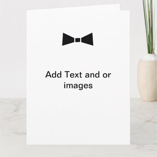 Custom Kaart Modern Wedding Party Tekst toevoegen (Voorkant)