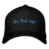 custom kappe besticken mit text geborduurde pet (Voorkant)