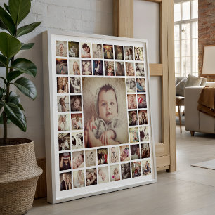 Custom Keepsake Filter Photo Collage Personalized Poster