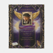 Custom Keepsake Fleece Blanket  Deken (Voorkant)