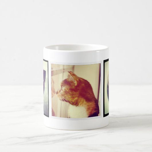 Custom Keepsake Pet Photo Gift Koffiemok (Center)