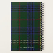 Custom Kennedy Scottish Castle Fotografie Weekly Planner (Achterkant)