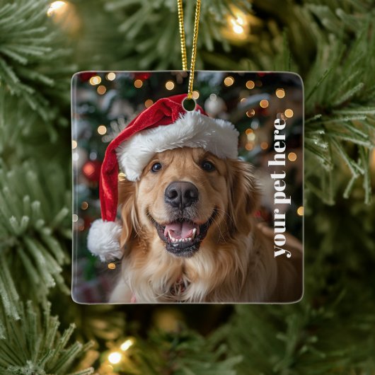 Custom Keramisch Ornament (Boom)