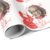 Custom kerstAngel Award Cadeaupapier (Rol Hoek)