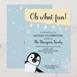 Custom | Kerstfeestdag feestdag | Fun. Kaart