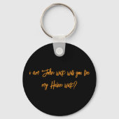 Custom Keychain Stylish Personalized Key Ring (Voorkant)