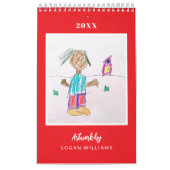 Custom Kids' Art Keepsake Christmas Gift Kalender (Hoes)