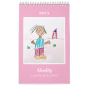 Custom Kids' Art Keepsake Christmas Gift Kalender (Hoes)