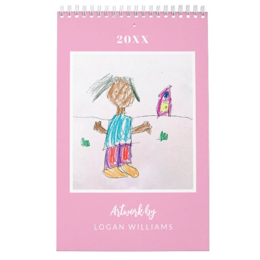 Custom Kids' Art Keepsake Christmas Gift Kalender (Hoes)