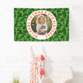 Custom Kids Birthday Banner with Photo (Insitu)