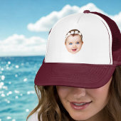 Custom Kids Birthday Face Party Trucker Pet