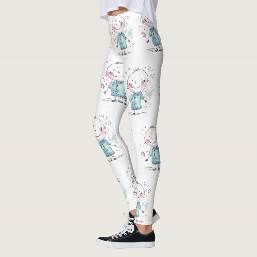 custom kids drawing leggings (Links)