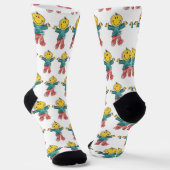 custom kids drawing sokken (Gebogen)