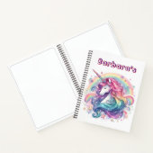 Custom Kids Sketch Unicorn Notitieboek (Binnen)