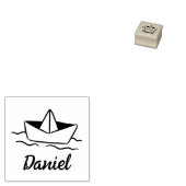 Custom Kind Boat Signature Rubberstempel (Gestempeld)