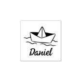 Custom Kind Boat Signature Rubberstempel (Afrduk)