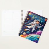 Custom Kinder Space Planner Hoesje – "Uw avontuur (Display)