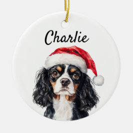 Custom King Charles Spaniel Keramisch Ornament