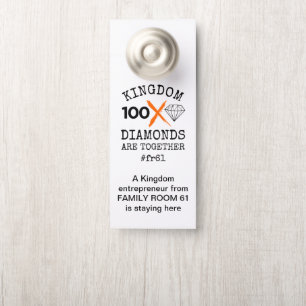 Custom Kingdom Diamonds RM61 Deurhanger