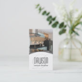 Custom Kitchen Designer Visitekaartje (Staand voorkant)