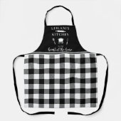 Custom Kitchen Heart Home Buffalo Plays Black Schort (Voorkant)