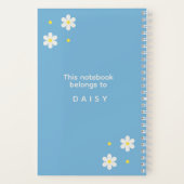 Custom Kitchen Organization Daisy Floral Notitieboek (Achterkant)