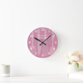 Custom kitchen wall clock with cooking utensils ronde klok (Huis)