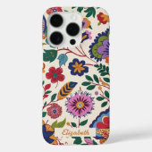 Custom  Kleurrijke Bloementuin Romantisch Case-Mate iPhone Case (Achterkant)