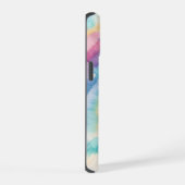 Custom Kleurrijke Groovy Tie Dye Pattern iPhone 15 Case (Rechterkant)