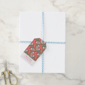 Custom Koala Christmas Pink Cadeaulabel (Met Touw)
