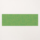 Custom Koi Fish Pond Fitness Meditatie Yogamat (Achterkant (horizontaal))