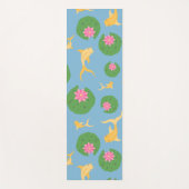 Custom Koi Fish Pond Fitness Meditatie Yogamat (Voorkant)