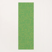 Custom Koi Fish Pond Fitness Meditatie Yogamat (Achterkant)