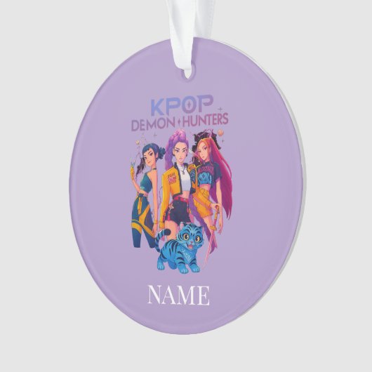 Custom Kpop Demon Hunter Design  Ornament (voorkant)