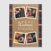 Custom Kraft & Plaid Kerstvakantie 4 Foto (Voorkant)