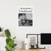 Custom Krant Print Meisjes Dorm Trendy Wall Art (Thuiskantoor)
