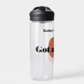 Custom Kreeg een reserve niertransplantatie team Waterfles (Voorkant)