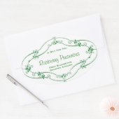 Custom Label voor Jam Jelly Behoudt het bakken (Envelop)