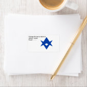 Custom Label with Flag of Toyota City (Insitu)