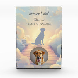 Custom Labrador Retriever Memorial Photo Block Fotoblokken