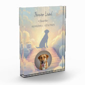 Custom Labrador Retriever Memorial Photo Block Fotoblokken (Links)