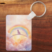 Custom Labrador Retriever Pet Loss Keychain (Achterkant)