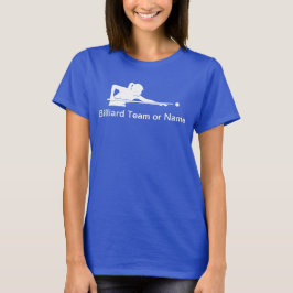 Custom Ladies Billiards Pool League Team Tshirts
