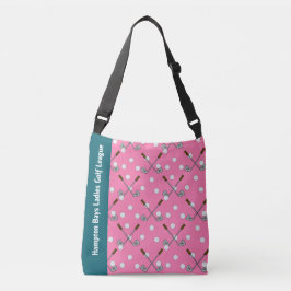 Custom Ladies League Golf Canvas tas
