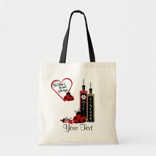 Custom Lady bug4-Tas Tote Bag (Voorkant)