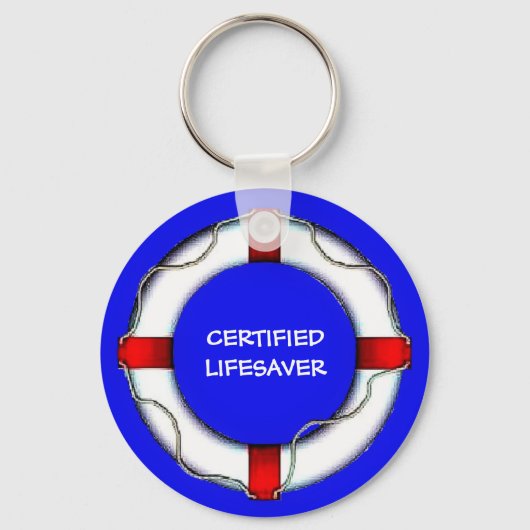 Custom Lake Certified Lifesaver Sleutelhanger (Voorkant)
