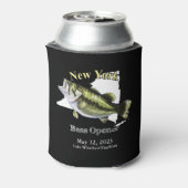 Custom Lake/Date New York Bass Open Dark Blikjeskoeler (Blikje Achterkant)