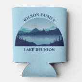 Custom Lake House Family Reunion Summer Vacking Blikjeskoeler (Achterkant)