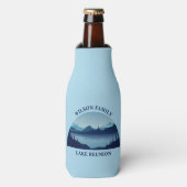 Custom Lake House Family Reunion Summer Vacking Flesjeskoeler (Fles Voorkant)