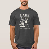 Custom Lake Life Mannen T-shirt (Voorkant)